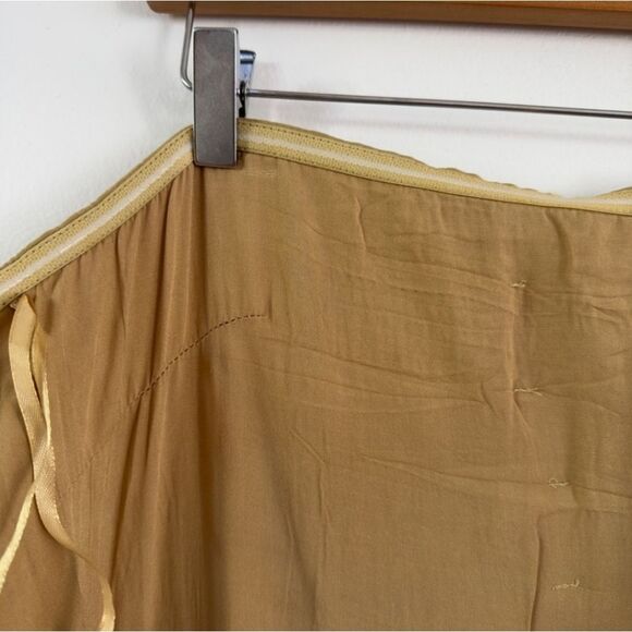 NWOT Dissh Shelby Strapless Ruched Smocked Bust Maxi Dress in Pistachio US 10 - Picture 9 of 11